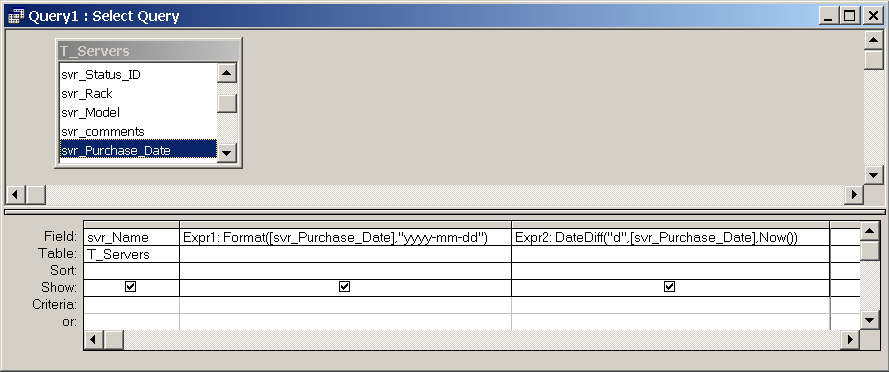 Select Query